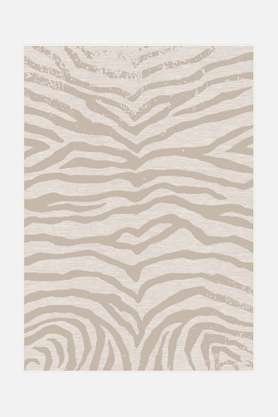 Zebra Sand Teppich - Teppana