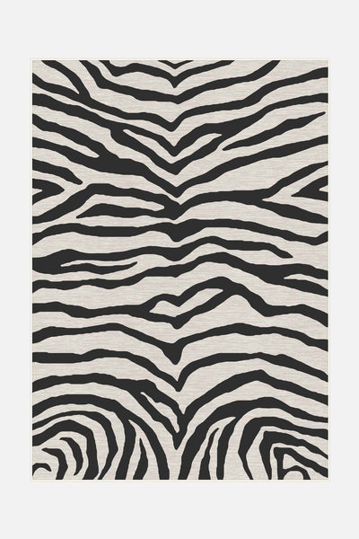 Zebra Natur Teppich - Teppana