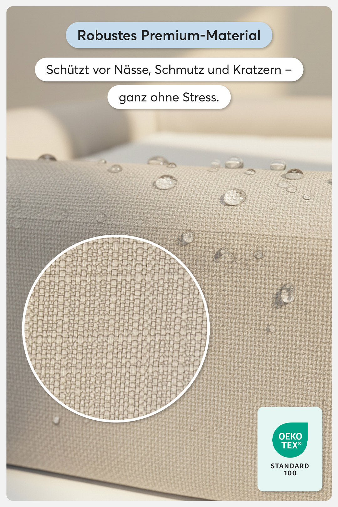 Orthopädisches Hundebett Pure Beige